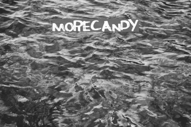 MoreCandy Font examples