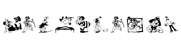 MoreClowns  Frei Schriftart Herunterladen