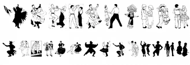 MoreDancing Font OTHER CHARS