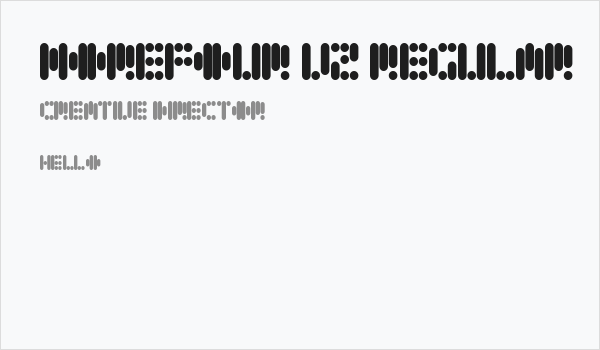 MoreFour v2 Regular Business Card