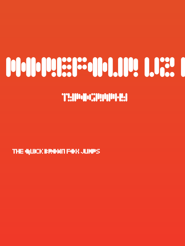 MoreFour v2 Regular Poster