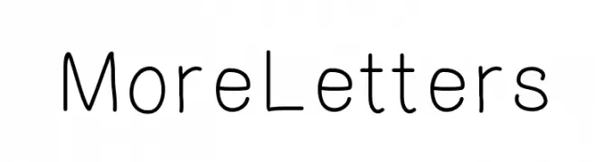 MoreLetters 