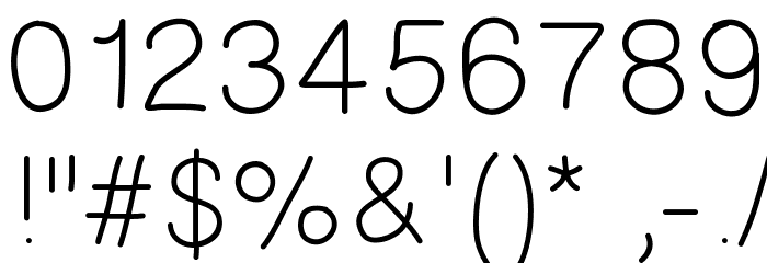 MoreLetters Font OTHER CHARS