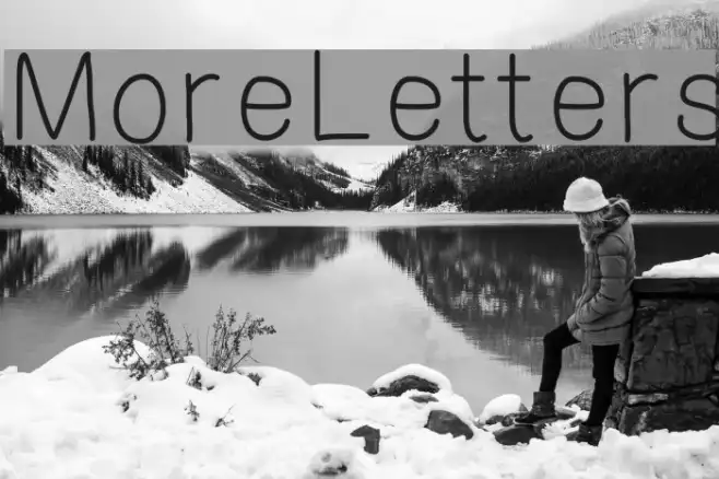 MoreLetters Example 1