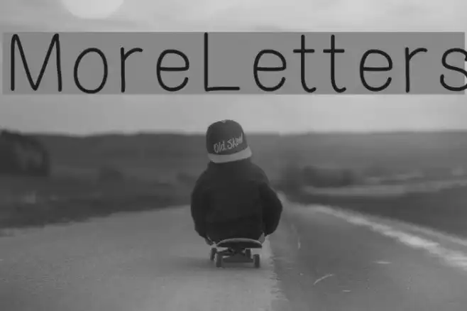 MoreLetters Example 2