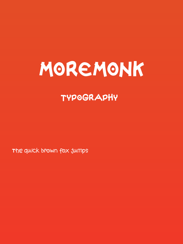 MoreMonK Poster
