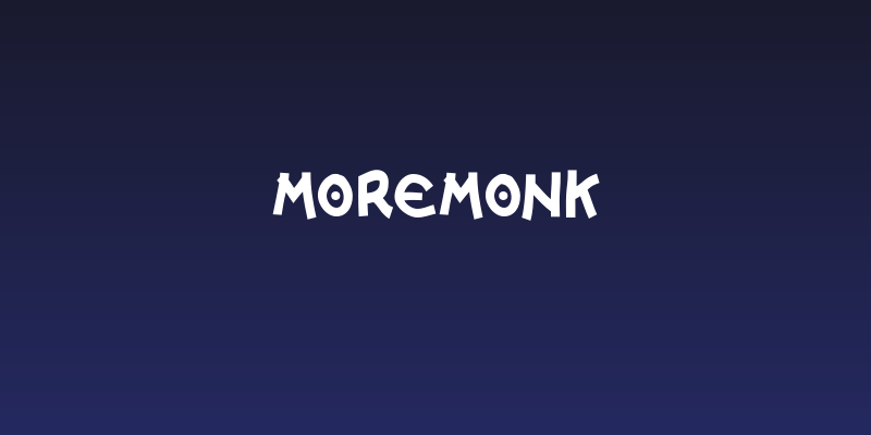MoreMonK Social Header