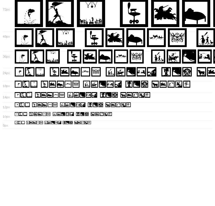 MoreSilhousFrame Waterfall
