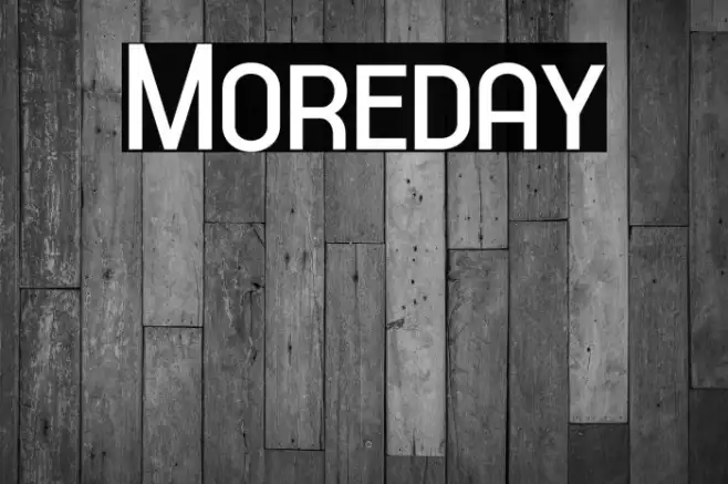 Moreday Example 1