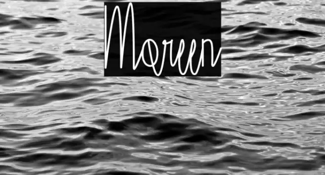 Moreen Font examples