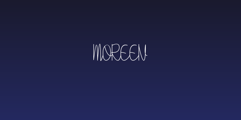 Moreen Social Header