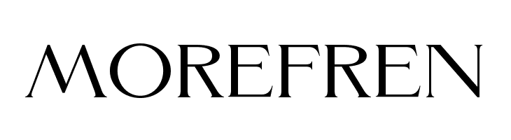 Morefren  フリーフォントのダウンロード