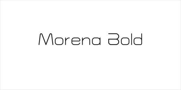 Morena Bold Logo