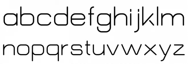 Morena Bold خط أحرف صغيرة