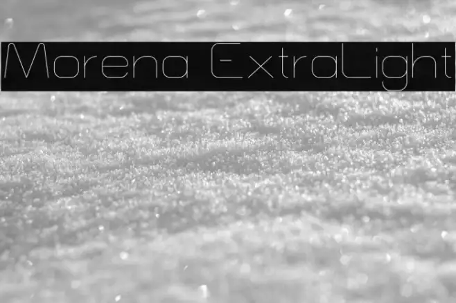 Morena ExtraLight Example 2