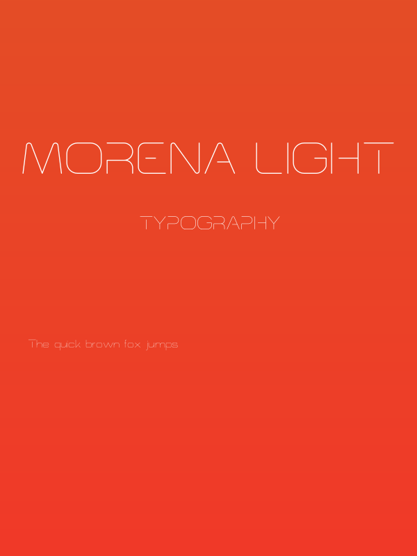 Morena Light Poster