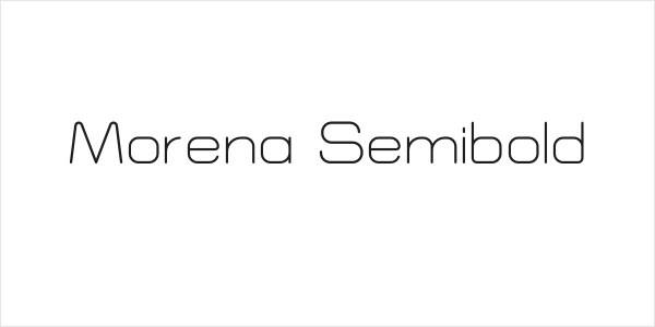 Morena Semibold Logo