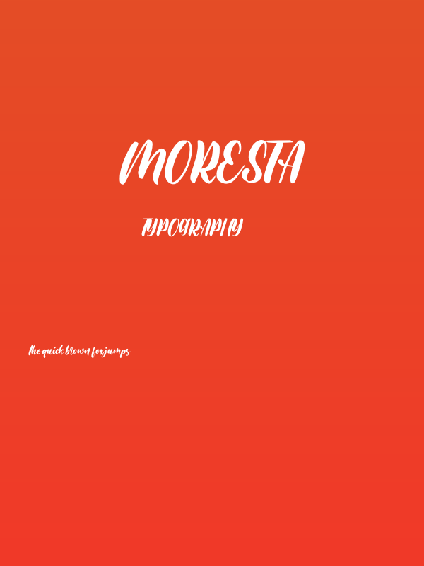 Moresta Poster