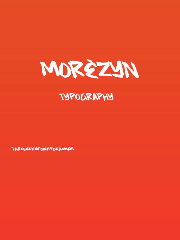 Morezyn Poster