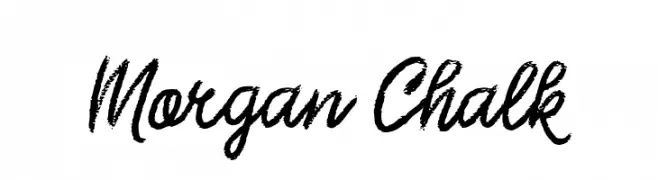 Morgan Chalk  Frei Schriftart Herunterladen