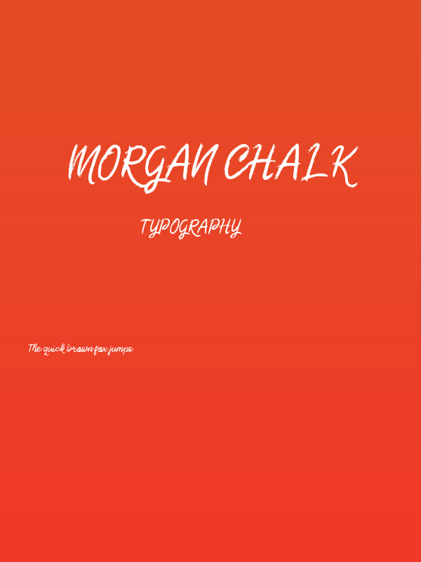 Morgan Chalk Poster