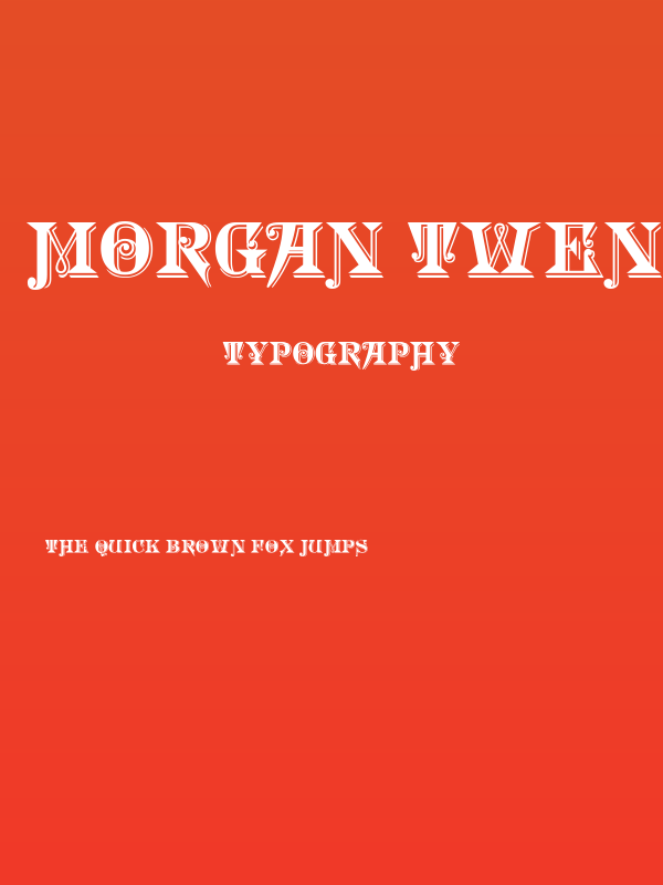 Morgan TwentyNine Poster