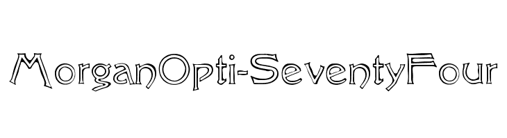 MorganOpti-SeventyFour  免费字体下载