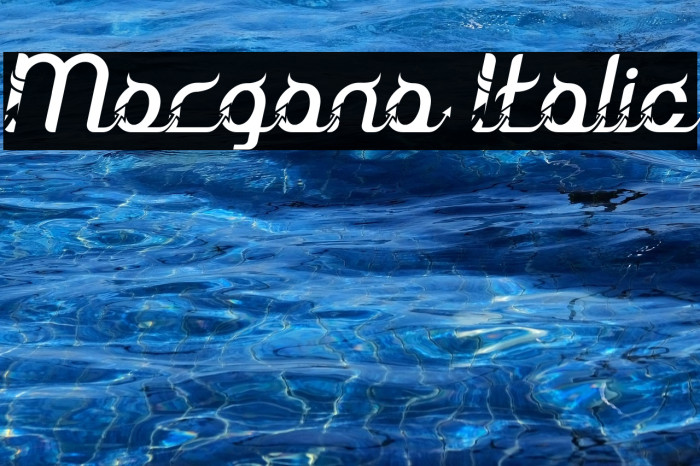 Morgana Italic Example 1