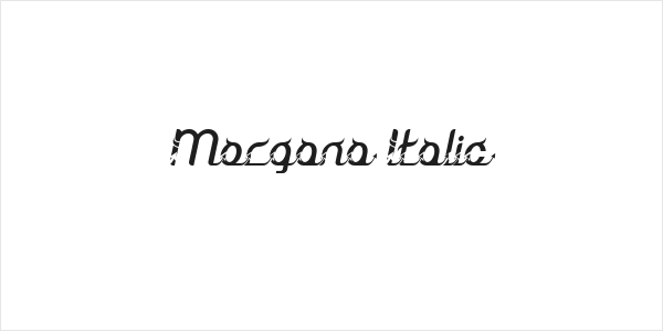 Morgana Italic Logo