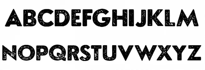 Morgana Personal Use Regular Font UPPERCASE