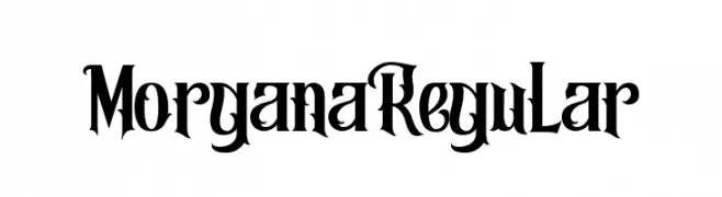 Morgana Regular  Fuentes Gratis Descargar