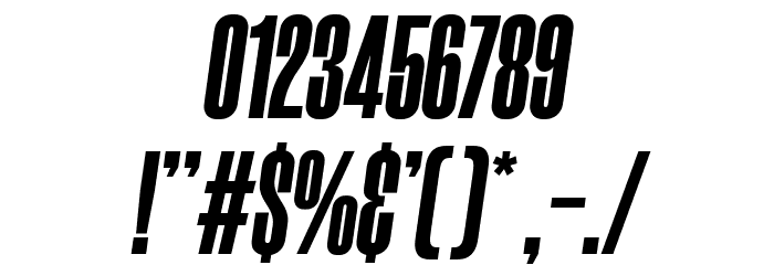 Morganite Black Italic Font OTHER CHARS