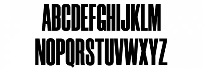Morganite Black Font UPPERCASE