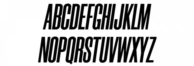 Morganite Bold Italic Polices MAJUSCULES