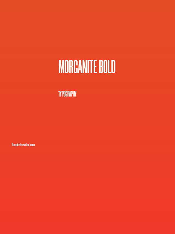 Morganite Bold Poster