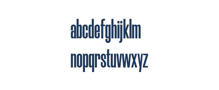 Morganite Bold Lowercase