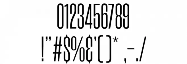 Morganite Book Font OTHER CHARS