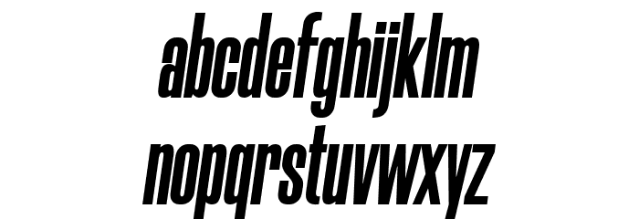 Morganite ExtraBold Italic Font LOWERCASE