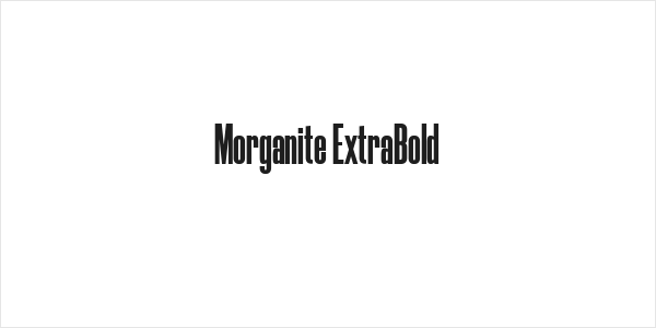 Morganite ExtraBold Logo
