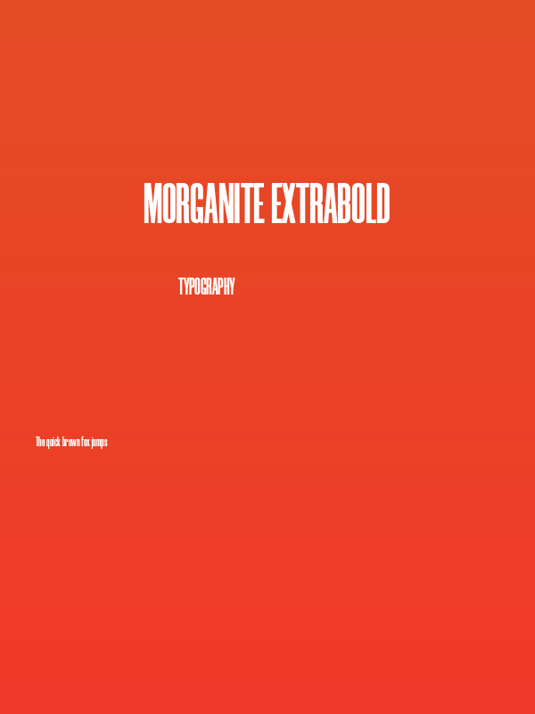 Morganite ExtraBold Poster