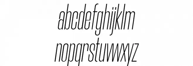 Morganite ExtraLight Italic Schriftart Kleinbuchstaben