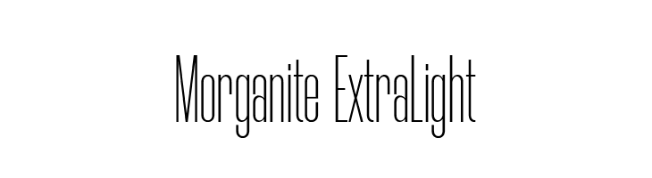 Morganite ExtraLight  Fuentes Gratis Descargar
