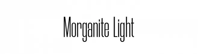 Morganite Light  baixar fontes gratis