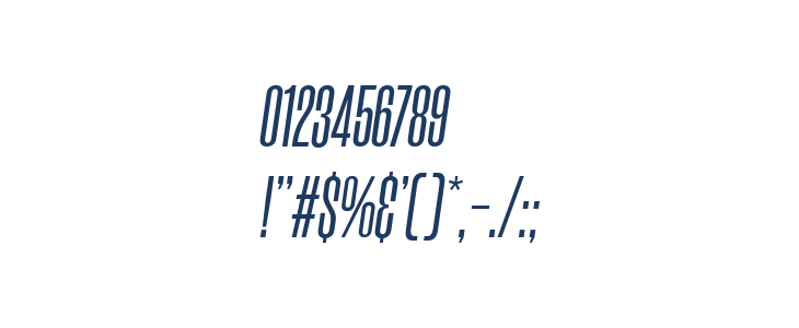Morganite Medium Italic Other Characters