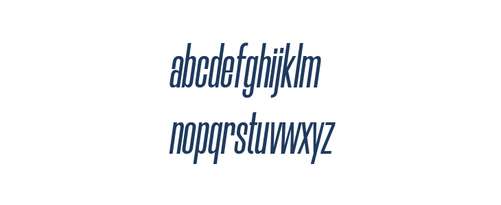 Morganite Medium Italic Lowercase