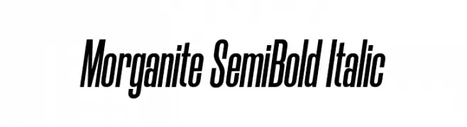 Morganite SemiBold Italic  baixar fontes gratis