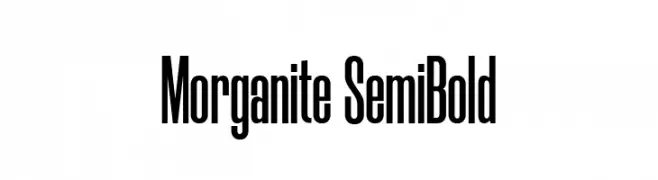 Morganite SemiBold  baixar fontes gratis