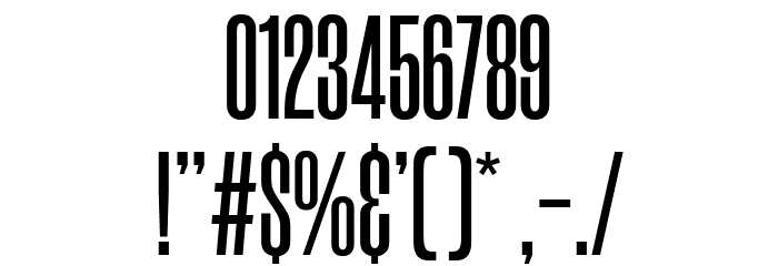 Morganite SemiBold Font OTHER CHARS