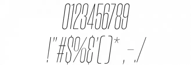 Morganite Thin Italic Schriftart Anderer Schreiben