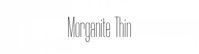 Morganite Thin  Fuentes Gratis Descargar
